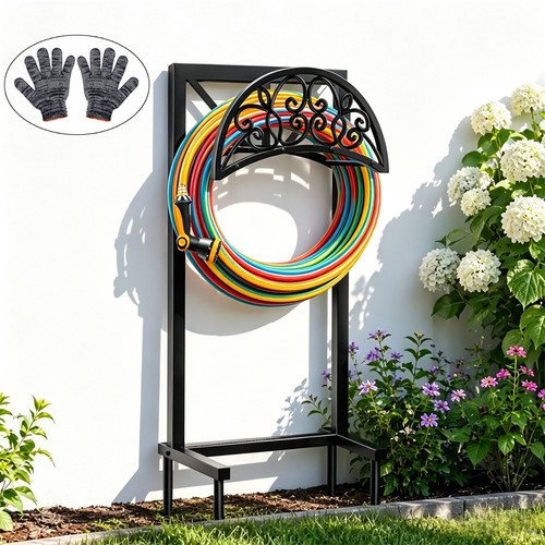 Garden hose holder - hose, upgraded