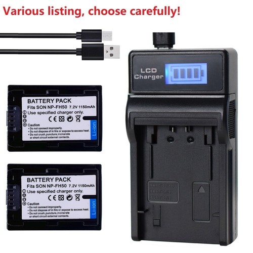 Battery charger for sony - battery,