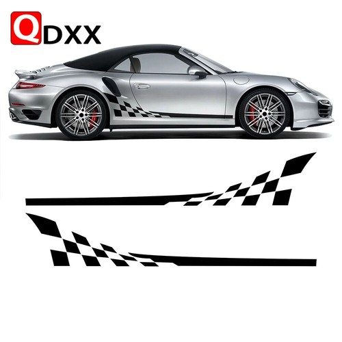1set car side stripes graphics - car,