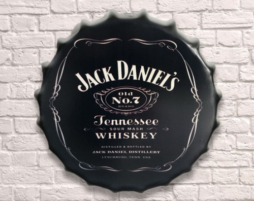 Beer bottle top cap - beer, jd