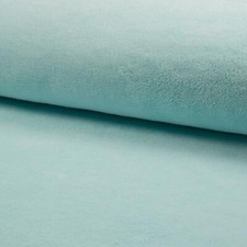 Cuddlesoft Bamboo Wellness Terry Towelling Fabric Material - MINT