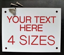 Engraved Signs Plaque Door