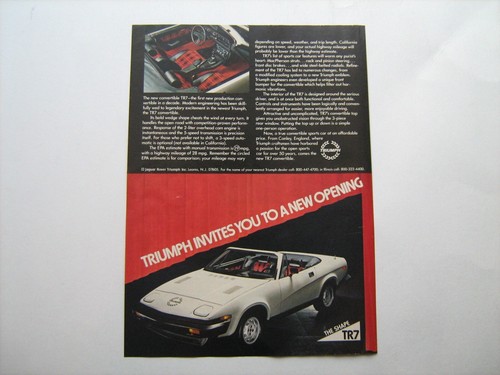 1979 triumph tr7 vintage - 1979,