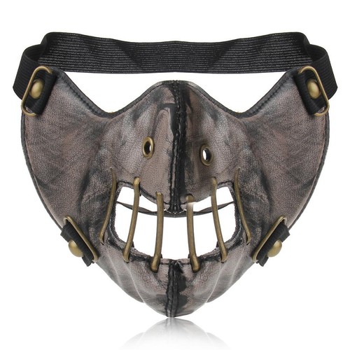 Bronze metal punk leather - pu,