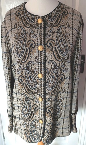 Vintage liola gold and black - gold,