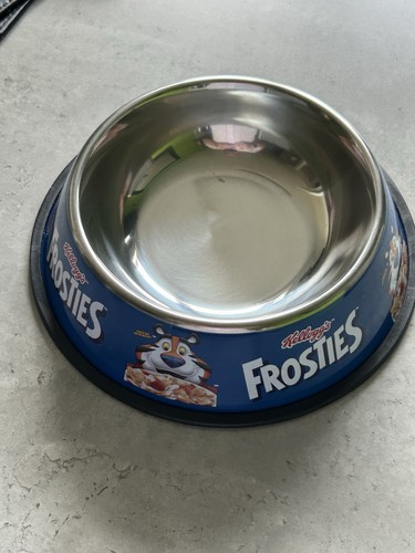 Kelloggs frosties dog bowl - dog,