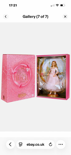 Wicked doll glinda - wicked, box