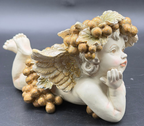 Angel cherub resin - cherub,