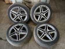 MERCEDES A CLASS W177 2018-ON AMG LINE ALLOY WHEELS ALLOYS + TYRES 225/45/18 X4