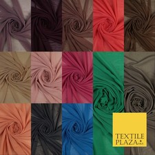 14 COLOURS Soft Power Mesh 4 Way Stretch Net Dress Dance Lingerie Fabric 58"