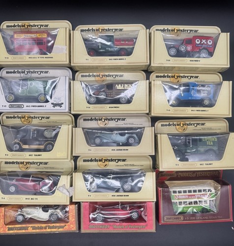 14x boxed matchbox models - matchbox, of