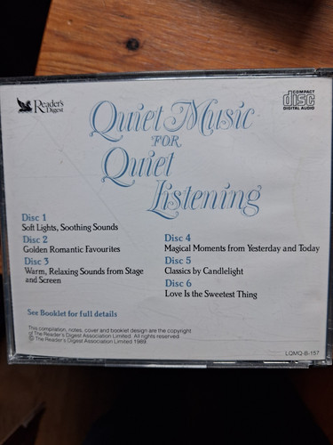 Quiet music and - quiet,