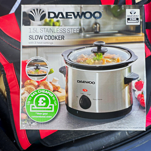 Daewoo stainless steel - 1.5l,