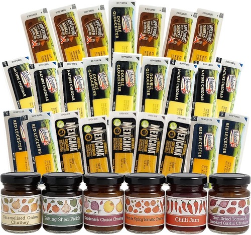 Cheese chutney selection 25 - &,