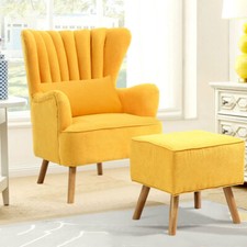 Vintage Upholstered Armchair