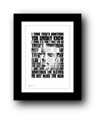 ❤ GEORGE MICHAEL ❤ Freedom 90 - song lyrics poster art  print wham #23