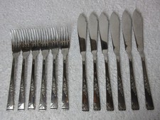 Set of 6 Fish Forks and