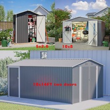 BIRCHTREE Garden Shed Metal