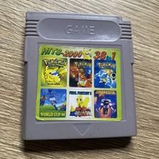 GameBoy Game Boy Multi Game Cartridge 38 In 1 including Pokémon