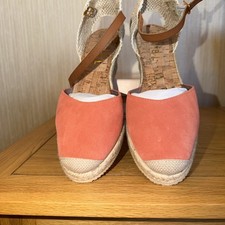 Ravel ETNA Coral Suede Wedge