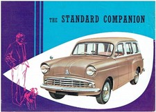 STANDARD 10 COMPANION ESTATE ORIGINAL 1961 FACTORY UK SALES BROCHURE