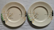 Two 8" 1930s Side Plates By