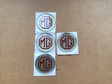 MGF MGZT red on silver wheel