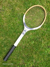 Vintage Wooden Dunlop Tennis Racket Sports Décor Shop Wall Display Man Cave