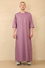 Men Jubba Short Sleeve Round