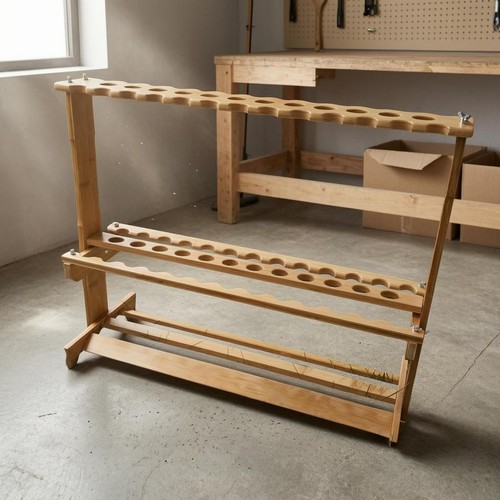 Bamboo fishing rod - rod, rack