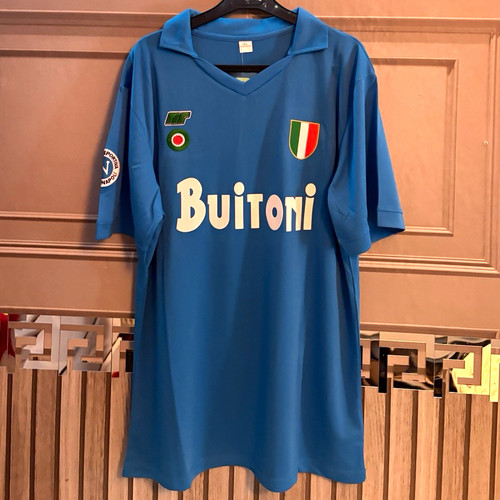 Napoli 1987 retro home - 1987/88,