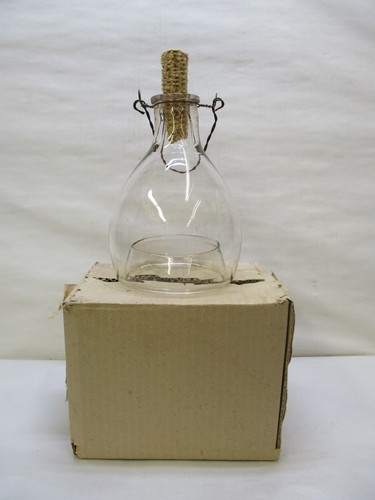 Vintage clear hanging glass - vintage,