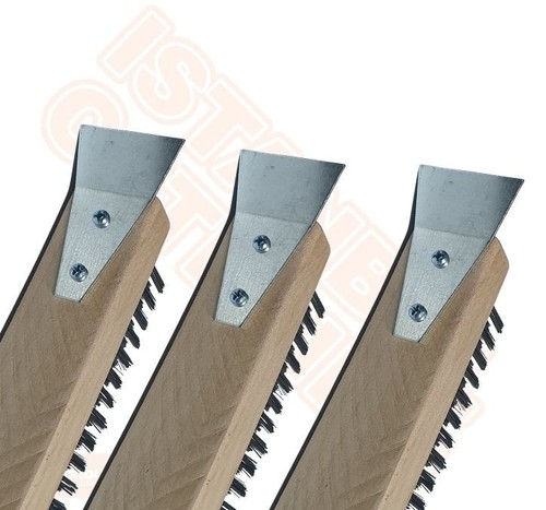 Charcoal grill brushes set - charcoal, of