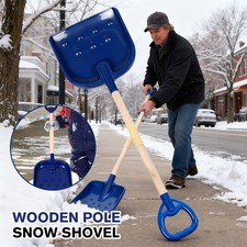 Snow Shovel Heavy Duty Plastic