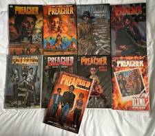 PREACHER Complete story 1-9 Graphic Novel Set, DC/VERTIGO/TITAN, Garth Ennis