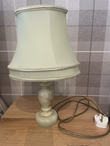 Onyx vintage table lamp - table, with