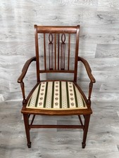 Edwardian Mahogany Arm Chair