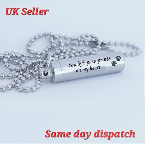 Pet cremation urn necklace - cremation,