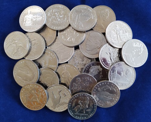 Gibraltar commemorative crown - gibraltar,