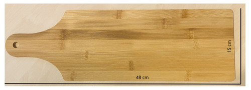 Wooden bamboo platter - wooden,