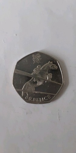 Olympic equestrian 2011 50p - equestrian,
