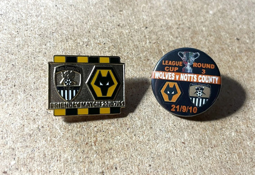 Wolves notts county - v, enamel