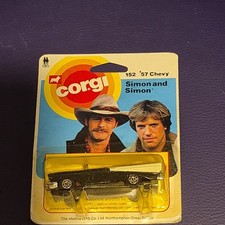 Corgi Junior Mettoy Simon and Simon No 152  '57 Chevy - Sealed on Original Card