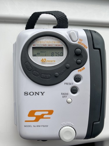 Sony walkman cassette player - sony,