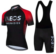2pc Mens Cycling Jersey Bib
