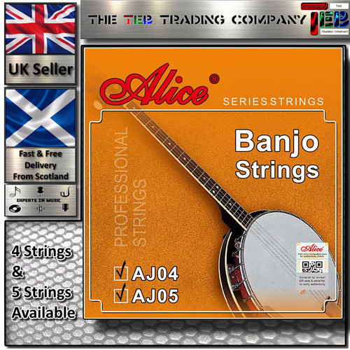Alice banjo strings aj04 - strings, 4