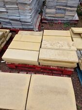 Concrete Coping Stones - 30nr - Buff - 230 x 600mm - Flat