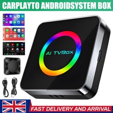 2025 Upgrade Wireless CarPlay Adapter w/ Netflix & YouTube Streaming Plug & Play