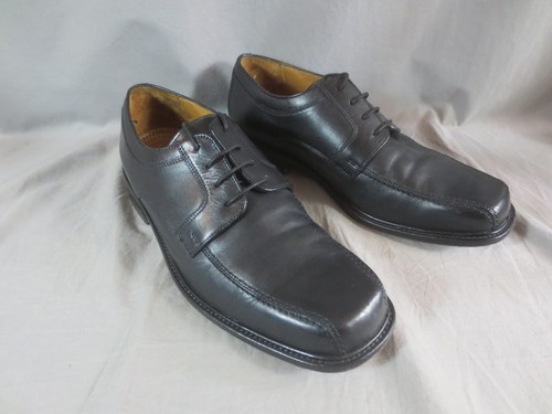 Mens clarks black leather - mens,