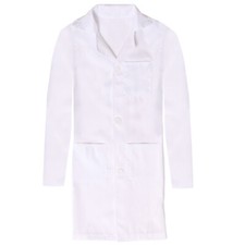 ADULTS WHITE LAB COAT